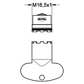 Grohe Strahlregler (M16,5, Gesamtstückzahl: 3 Stk., Durchflussmenge: 7,2 l/min - 14,9 l/min) | BAUHAUS