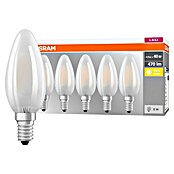 Osram Retrofit LED-Lampen Set Classic B (E14, Nicht Dimmbar, Warmweiß, 470 lm, 4 W, 5 Stk.) | BAUHAUS