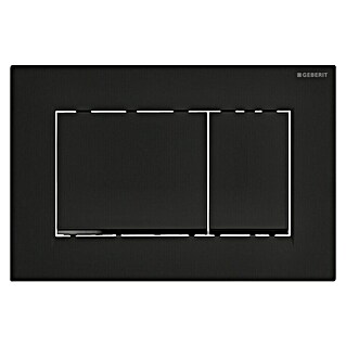 Geberit Betätigungsplatte Sigma 30 (Schwarz Lackiert, 2-Mengen-Spülung)