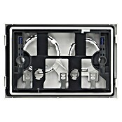 Geberit Placa de accionamiento (Blanco de alto brillo, 2 descargas)