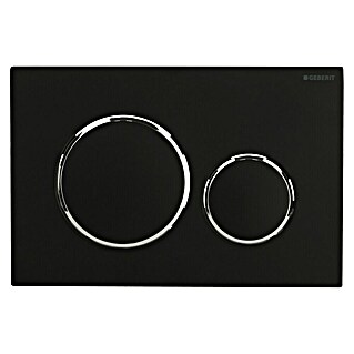 Geberit Betätigungsplatte Sigma 20 115.882.14.1 (Matt Schwarz Verchromt)