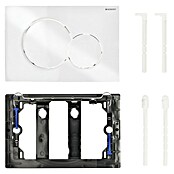 Geberit Betätigungsplatte Sigma 01 (Weiß, 2-Mengen-Spülung)