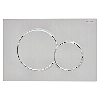 Geberit Betätigungsplatte Sigma 01 - 115.770.JQ.5 (Chrom matt, 2-Mengen-Spülung)