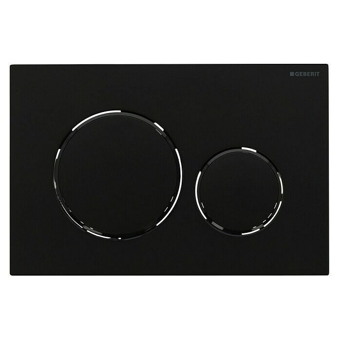 Geberit Betätigungsplatte Sigma 20 115.882.16.1 (Schwarz Matt, 2-Mengen-Spülung) | BAUHAUS