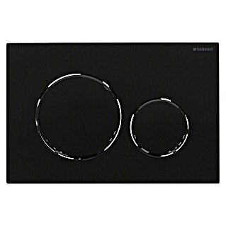 Geberit Betätigungsplatte Sigma 20 115.882.16.1 (Schwarz Matt, 2-Mengen-Spülung)