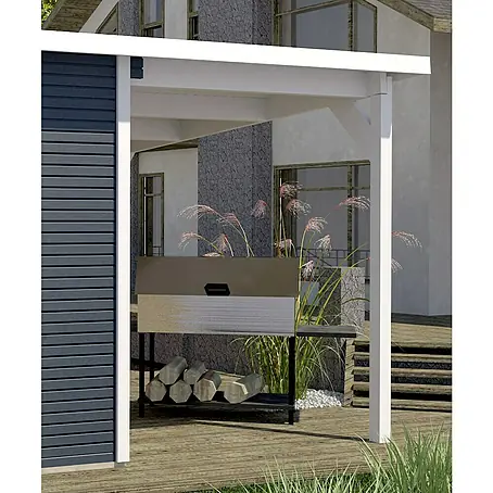 Weka  Gerätehaus-Anbau