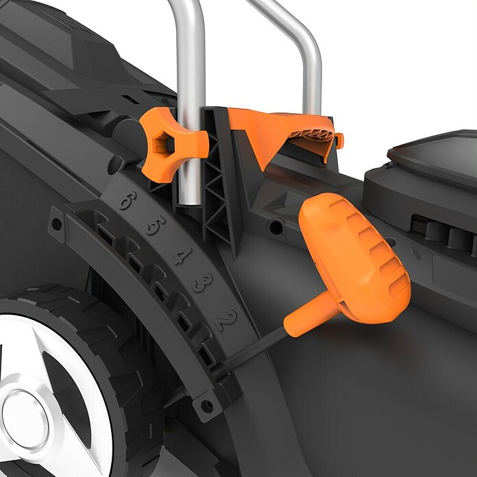 Worx PowerShare 20V Cortacésped de batería WG733E (20 V, 1 batería, 4 Ah, Ancho de corte: 33 cm) | BAUHAUS