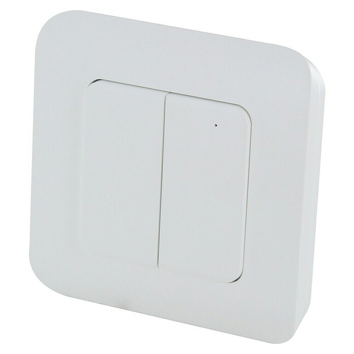 Interruptor inalámbrico doble (1.000 W) | BAUHAUS
