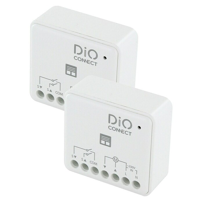 Chacon Kit de accesorios 2 módulos programables WiFi (Blanco, 2 ud.) | BAUHAUS