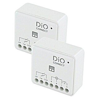 Chacon Kit de accesorios 2 módulos programables WiFi (Blanco, 2 ud.)
