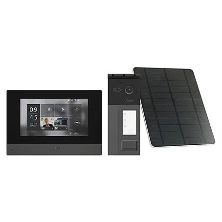 Chacon  Videoportero inalámbrico DiO WiFi y panel solar