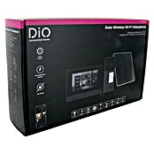 Chacon Videoportero inalámbrico DiO WiFi y panel solar (200 m, Negro) | BAUHAUS