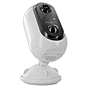 Muvit Cámara para exterior WiFi + panel solar (1.080 píxeles (Full HD), Blanco, Alcance de detección: 10 m) | BAUHAUS