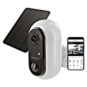 Muvit Cámara para exterior WiFi + panel solar (1.080 píxeles (Full HD), Blanco, Alcance de detección: 10 m) | BAUHAUS