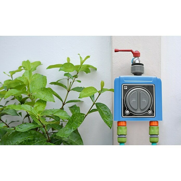 Garza Programador de riego Smart Home Tajo (3.680 W, Azul) | BAUHAUS