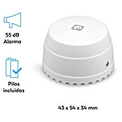Garza Detector de agua inalámbrico Smart WiFi (Diámetro: 5,4 cm, Señal de alarma: 55 dB) | BAUHAUS