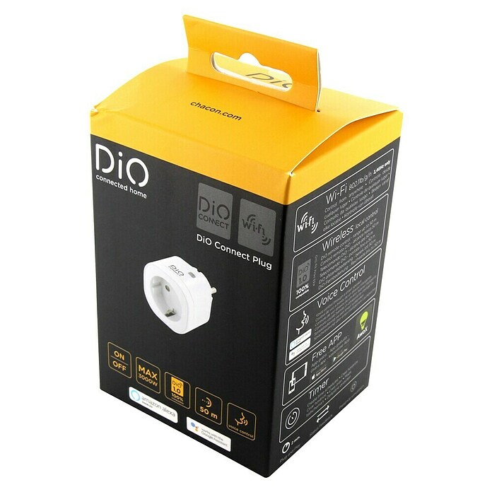Enchufe inteligente con WiFi Connect (Para interior, IP20, Blanco) | BAUHAUS