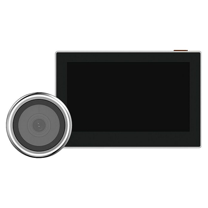 EZVIZ Mirilla digital HP2 (Negro/Plata, 1.080 píxeles (Full HD), 145 °) | BAUHAUS