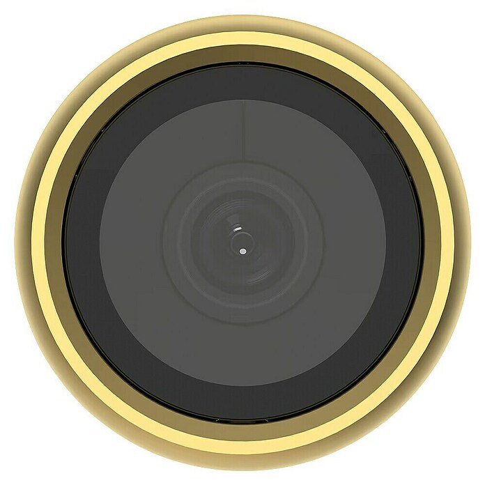 EZVIZ Mirilla digital HP2 (Negro/Oro, 1.080 píxeles (Full HD), 145 °) | BAUHAUS