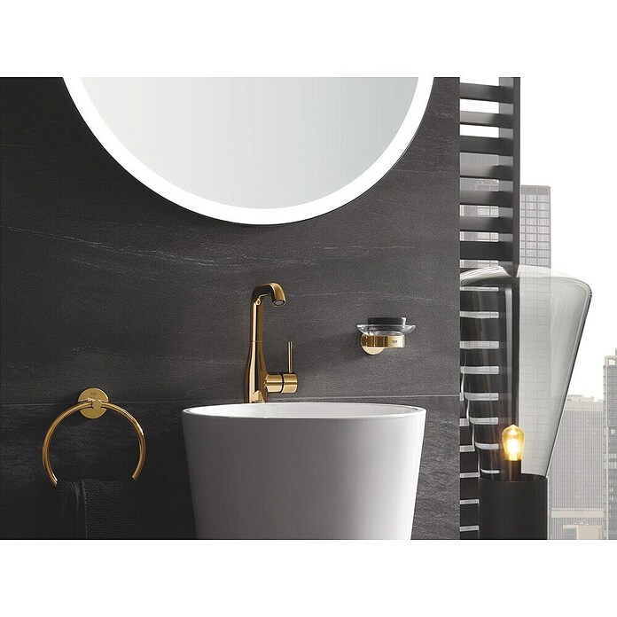 Grohe Essentials Handtuchring (Cool Sunrise, Glänzend)