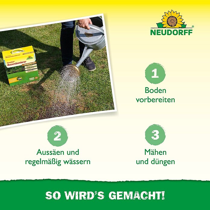 Neudorff TerraVital Vertikutier-Mix (4,5 kg, 150 m²) | BAUHAUS