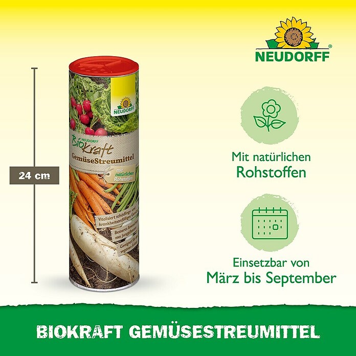 Neudorff BioKraft Gemüse-Streumittel (500 g)