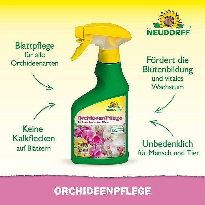 Neudorff Blattpflege Orchideen (250 ml) | BAUHAUS
