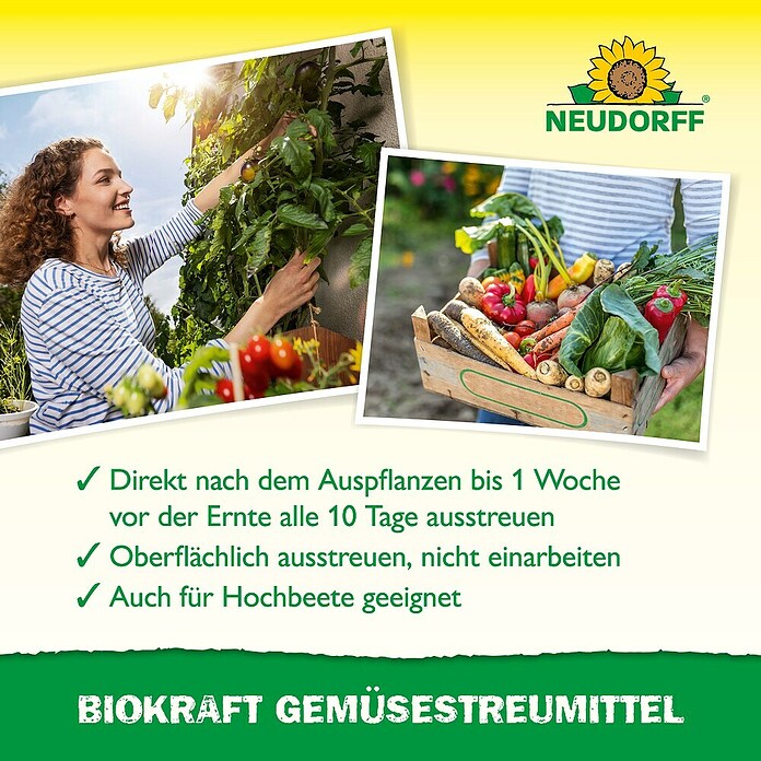 Neudorff BioKraft Gemüse-Streumittel (500 g)