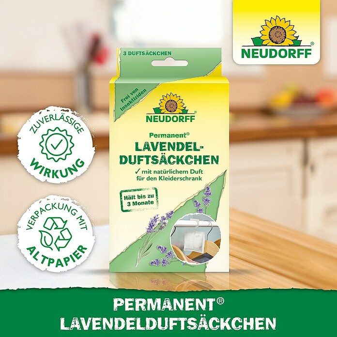 Neudorff Permanent Lavendel-Duftsäckchen (3 Stk.) | BAUHAUS