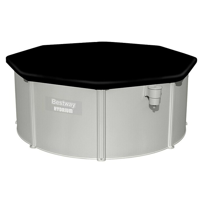 Bestway Opzetzwembad Hydrium Set 305 (Ø x h: 305 x 122 cm, Grijs, 7.630 l) | BAUHAUS
