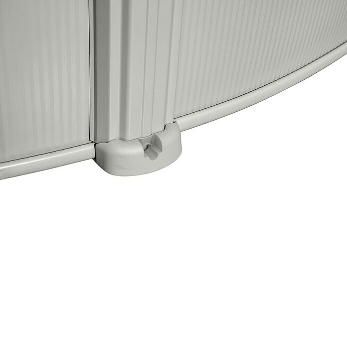 Bestway Opzetzwembad Hydrium Set 457 (Ø x h: 457 x 122 cm, Grijs, 17.430 l) | BAUHAUS