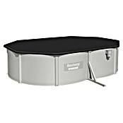Bestway Opzetzwembad Hydrium Set 500 (l x b x h: 500 x 366 x 122 cm, Grijs, 16.296 l) | BAUHAUS