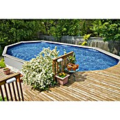 Bestway Opzetzwembad Hydrium Set 500 (l x b x h: 500 x 366 x 122 cm, Grijs, 16.296 l) | BAUHAUS