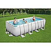 Bestway Opzetzwembad Steel Pro Max Set 488 (l x b x h: 488 x 244 x 122 cm, Grijs, 11.532 l) | BAUHAUS