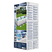 Bestway Opzetzwembad Steel Pro Max Set 488 (l x b x h: 488 x 244 x 122 cm, Grijs, 11.532 l) | BAUHAUS
