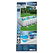 Bestway Opzetzwembad Steel Pro Max Set 488 (l x b x h: 488 x 244 x 122 cm, Grijs, 11.532 l) | BAUHAUS
