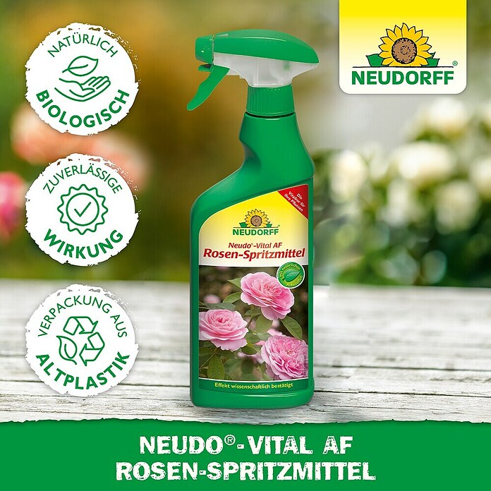 Neudorff Neudo-Vital Rosenspritzmittel AF (500 ml) | BAUHAUS