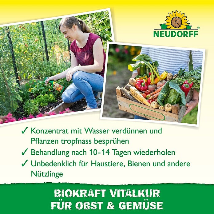 Neudorff BioKraft Vitalkur für Obst & Gemüse (300 ml)