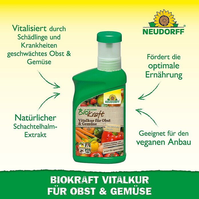 Neudorff BioKraft Vitalkur für Obst & Gemüse (300 ml)