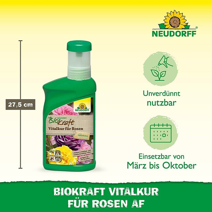 Neudorff BioKraft Vitalkur Für Rosen (300 ml)