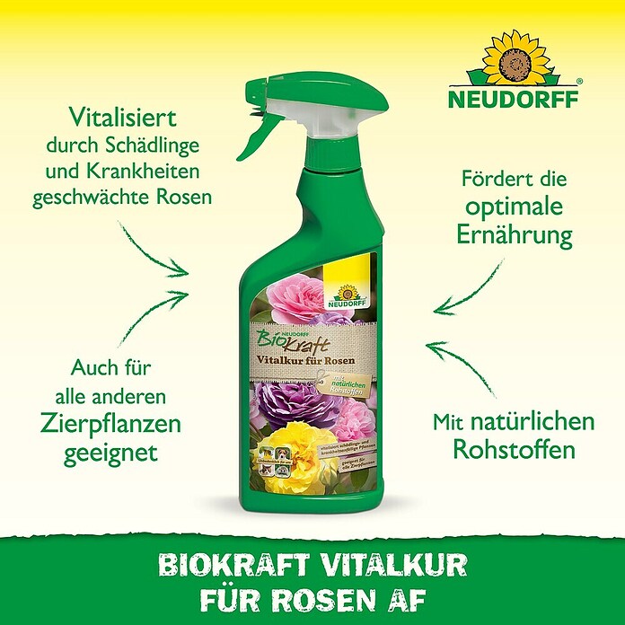 Neudorff BioKraft Vitalkur AF für Rosen (500 ml)