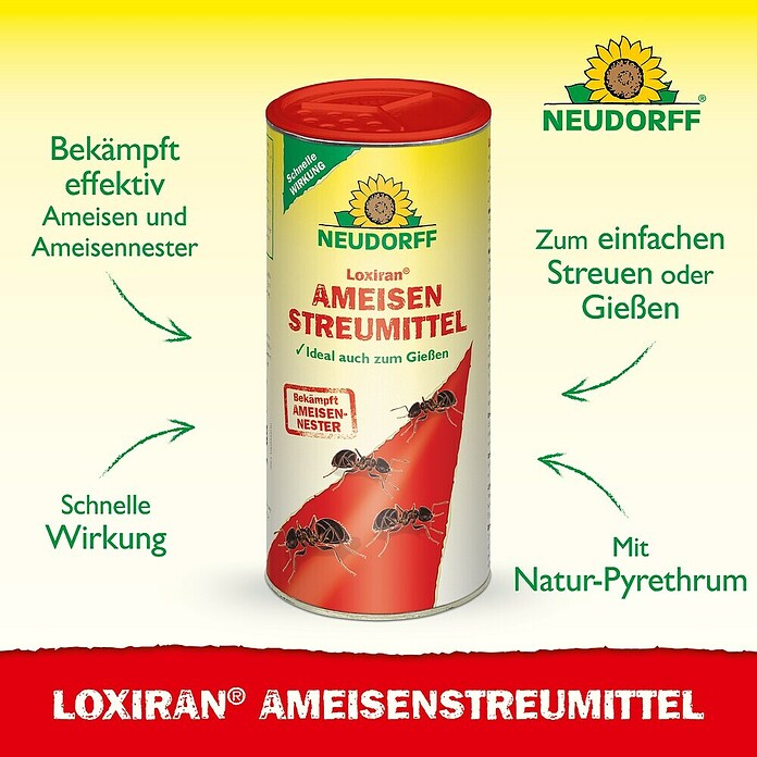 Neudorff Loxiran Ameisen-Mittel S (500 g)