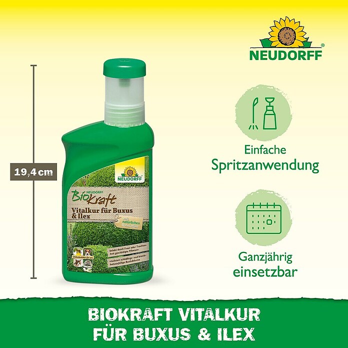 Neudorff BioKraft Vitalkur Für Buxus & Ilex (300 ml)