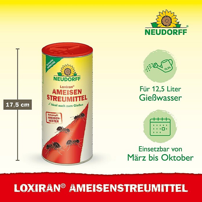 Neudorff Loxiran Ameisen-Mittel S (500 g)
