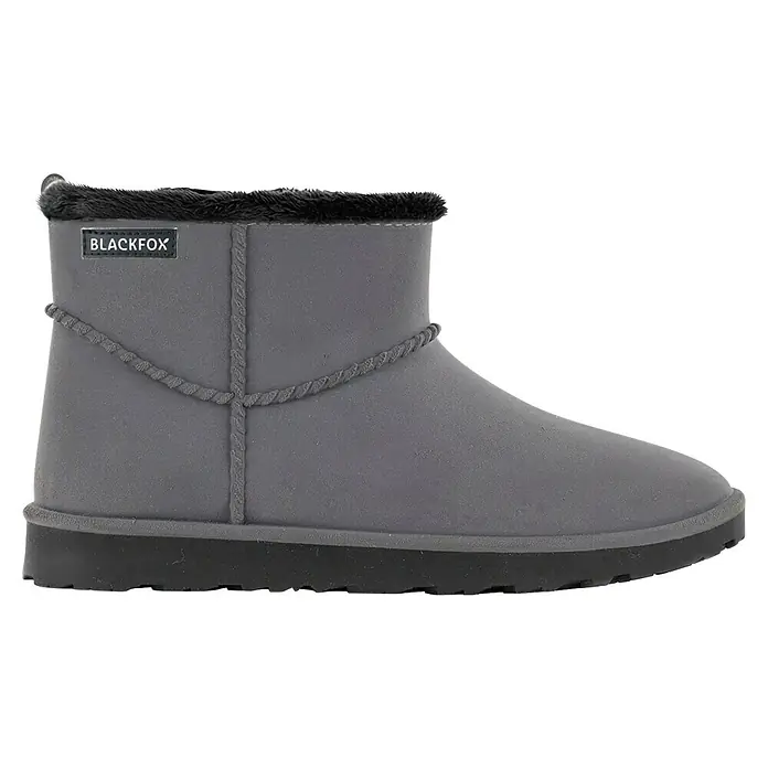 Black Fox Winterstiefel flach Cheyennetoo - Schuhgröße: 38, Grau - Grauer BLACKFOX Winterstiefel mit schwarzem Futter und Sohle, ideal für kalte Tage und modische Looks. Komfort und Wärme vereint in einem Schuh.
