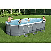 Bestway Opzetzwembad Steel Pro Max Set 549 (l x b x h: 549 x 274 x 122 cm, Grijs, 13.430 l) | BAUHAUS