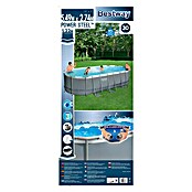 Bestway Opzetzwembad Steel Pro Max Set 549 (l x b x h: 549 x 274 x 122 cm, Grijs, 13.430 l) | BAUHAUS