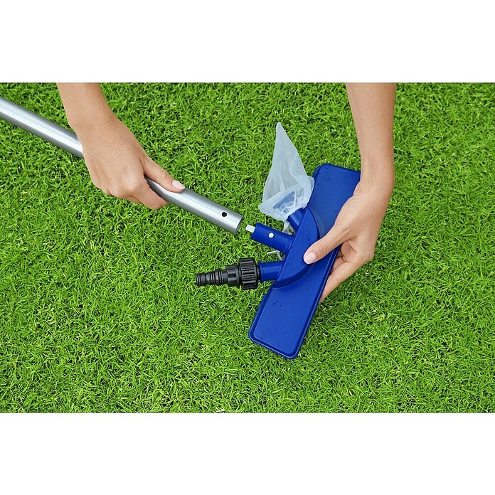 Bestway Reinigingsset AquaClear basic (Aluminium, Blauw / Zilver) | BAUHAUS