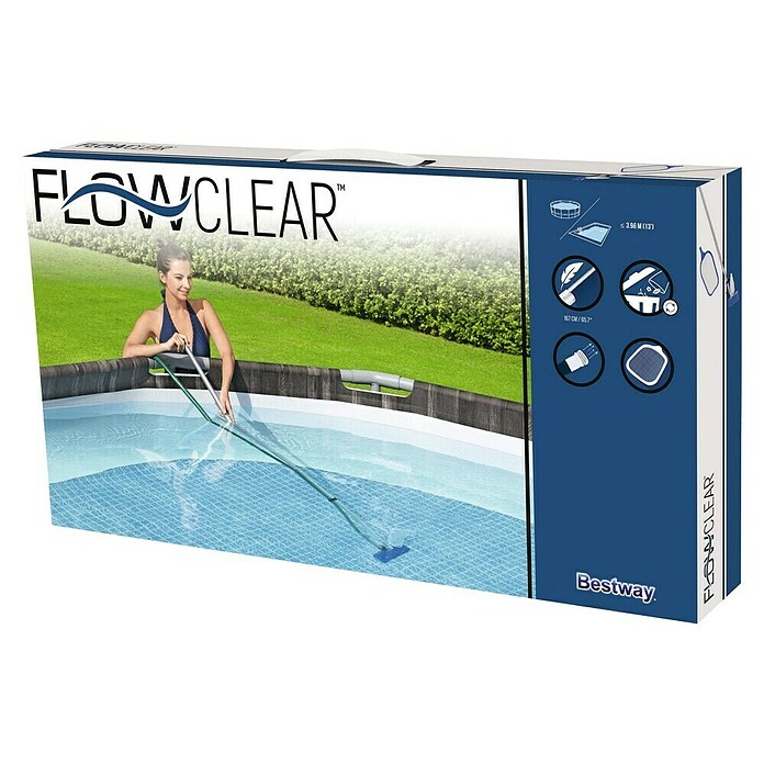 Bestway Reinigingsset AquaClear basic (Aluminium, Blauw / Zilver) | BAUHAUS