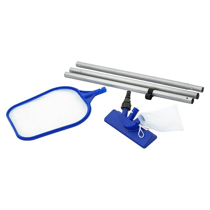 Bestway Reinigingsset AquaClear basic (Aluminium, Blauw / Zilver) | BAUHAUS